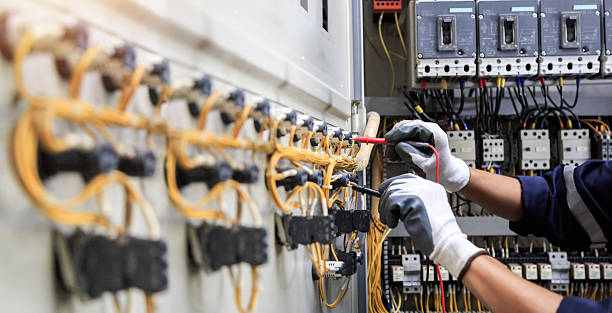 Professional Electrician technician working in Aransas Pass, TX